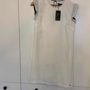 White Armani Exchange dress